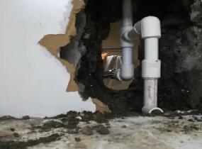 观山湖厨房下水管道漏水检测